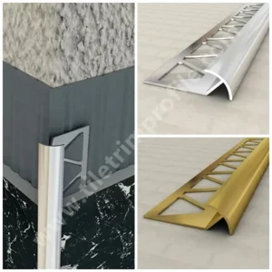 double sided external corner tile profile